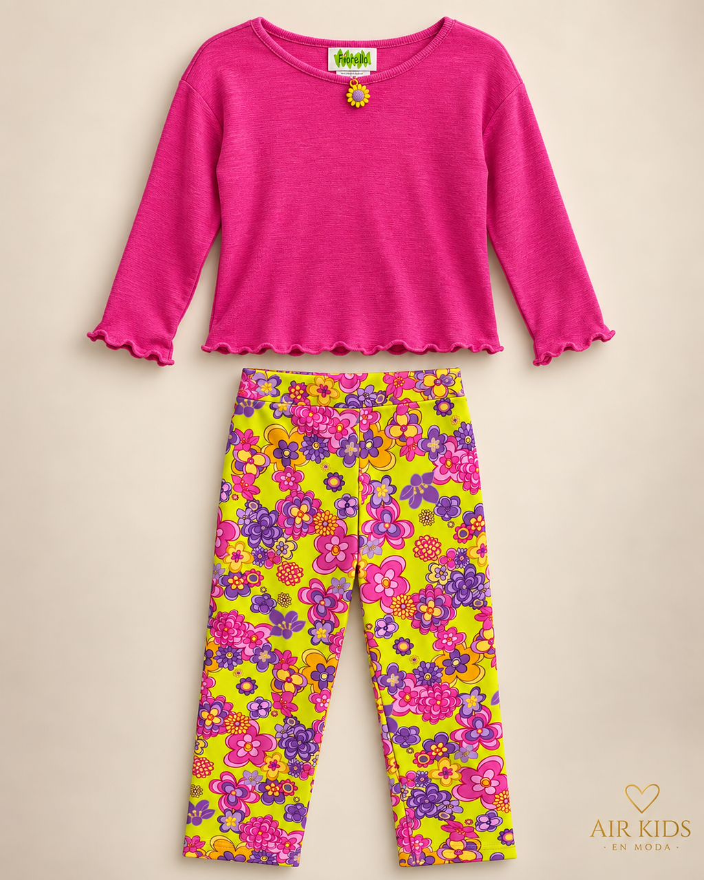 Conjunto para niña 1728 Talla 8 años