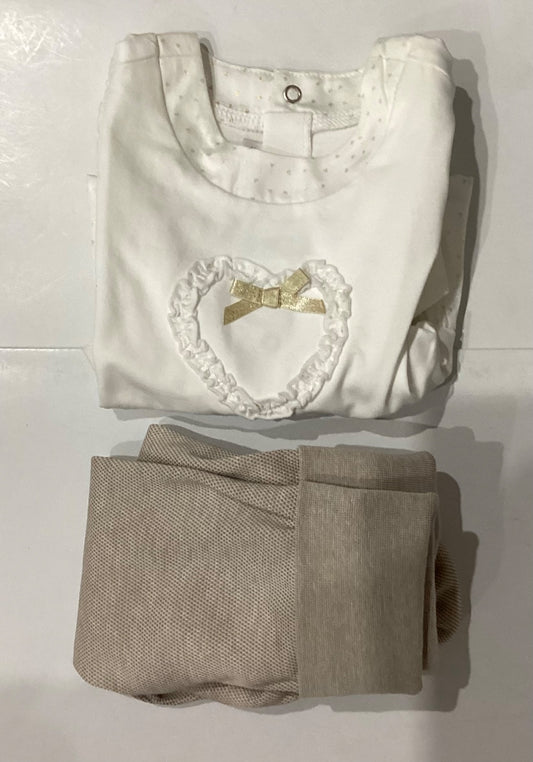 conjunto para Niña Mayoral  2Pza 1501 Talla 2-4 Meses