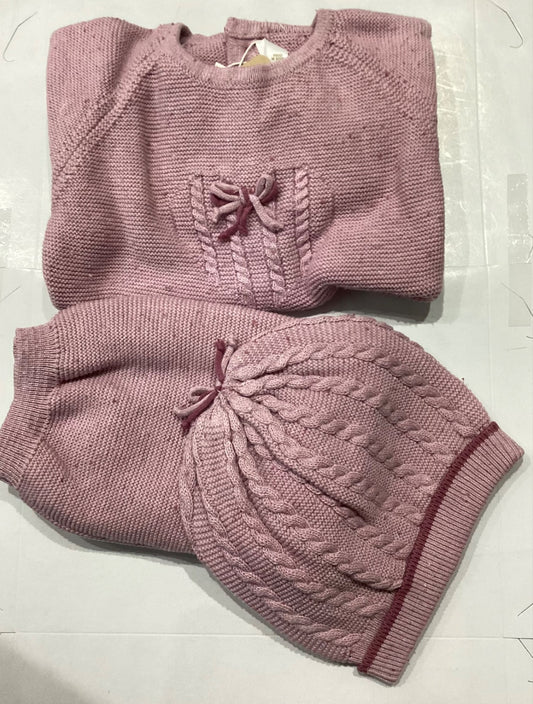 Conjunto para Niña Mayoral  3Pza 2504 Talla 6-9 Meses