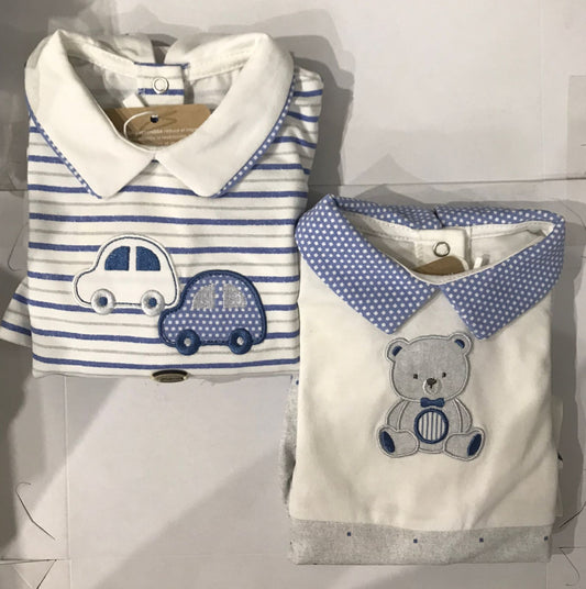 Conjunto para Niño 2 pza 1753 Talla 2-4 meses