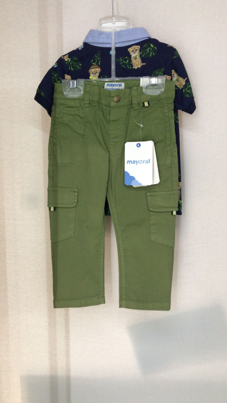 Conjunto de 3pz para Niño Mayoral 1150-7 Talla 12 Meses