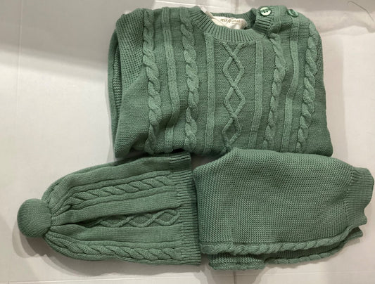 Conjunto para Niño Mayoral  3Pza 2509 Talla 4-6 Meses