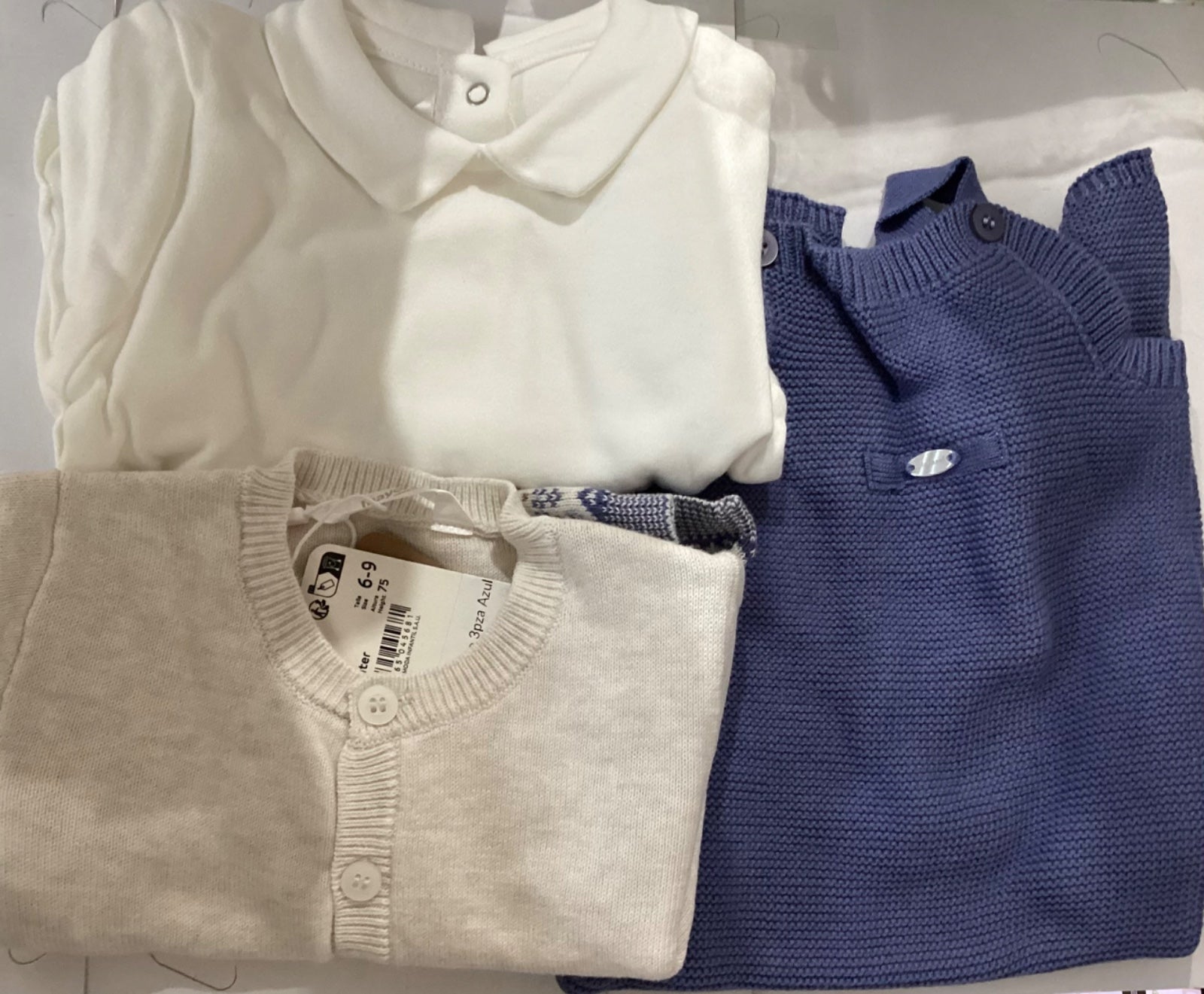 Conjunto de 3pza para Niño Puebla