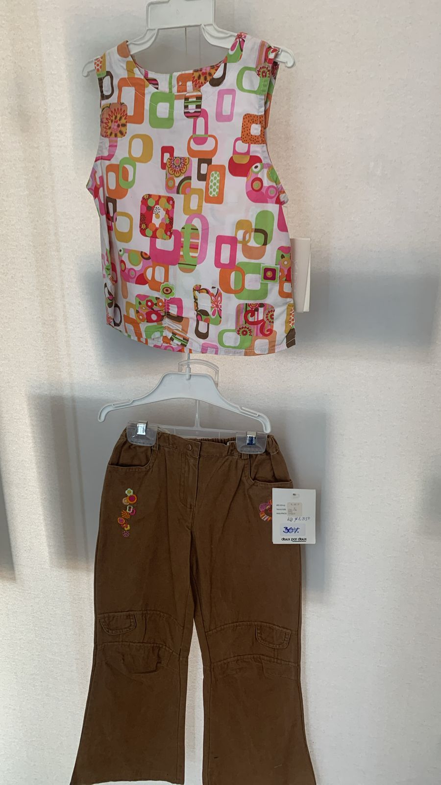 Conjunto para Niña Deux Par Deux  L13 Talla 6 Años