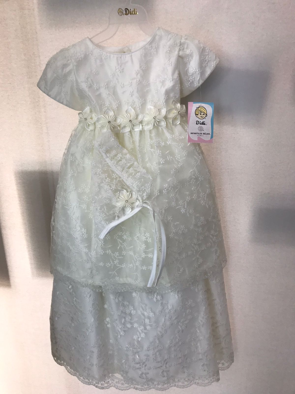 Ropón de Bautizo para Niña Puebla