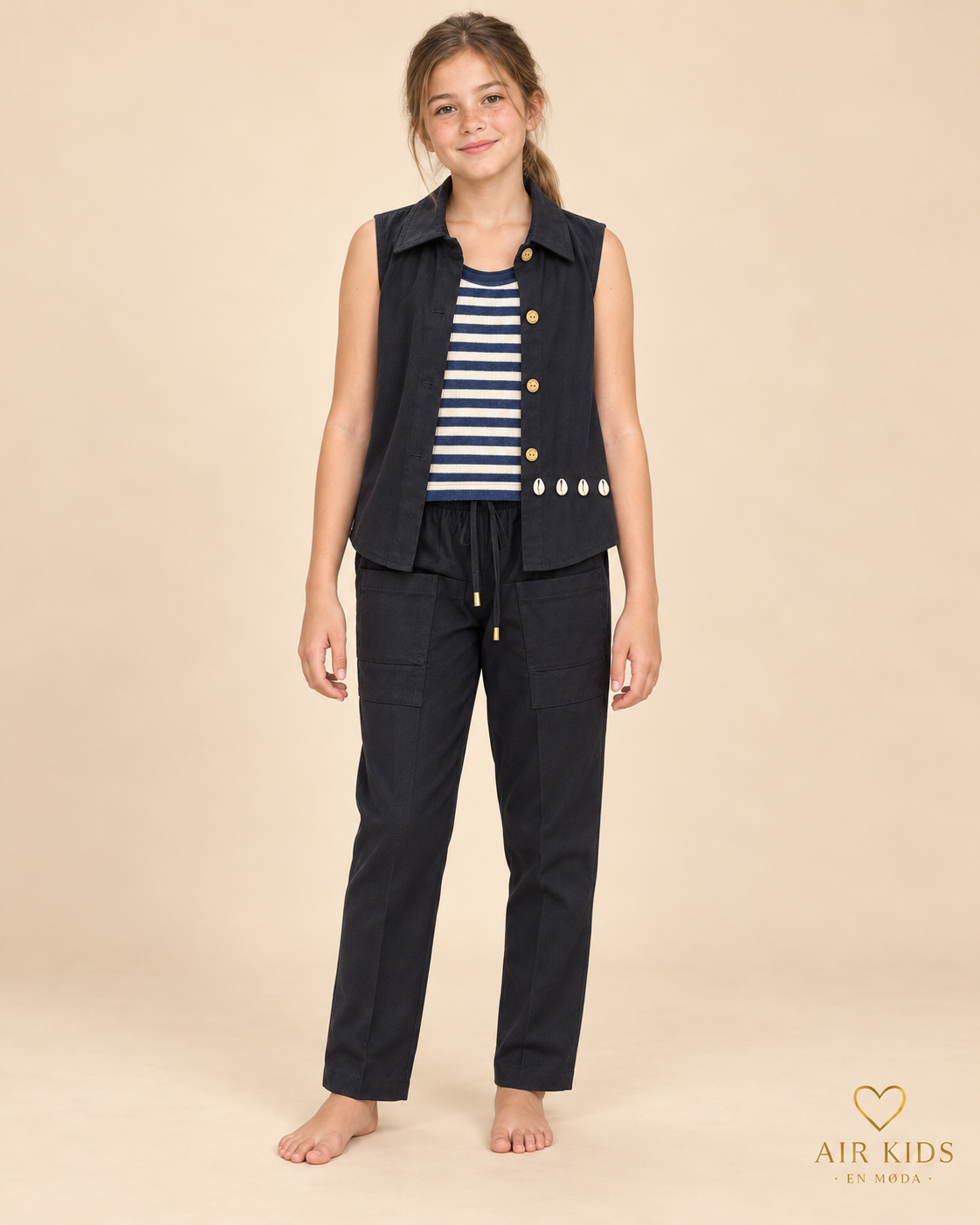 Conjunto para niña 3 pzas 0395 Talla 12 años