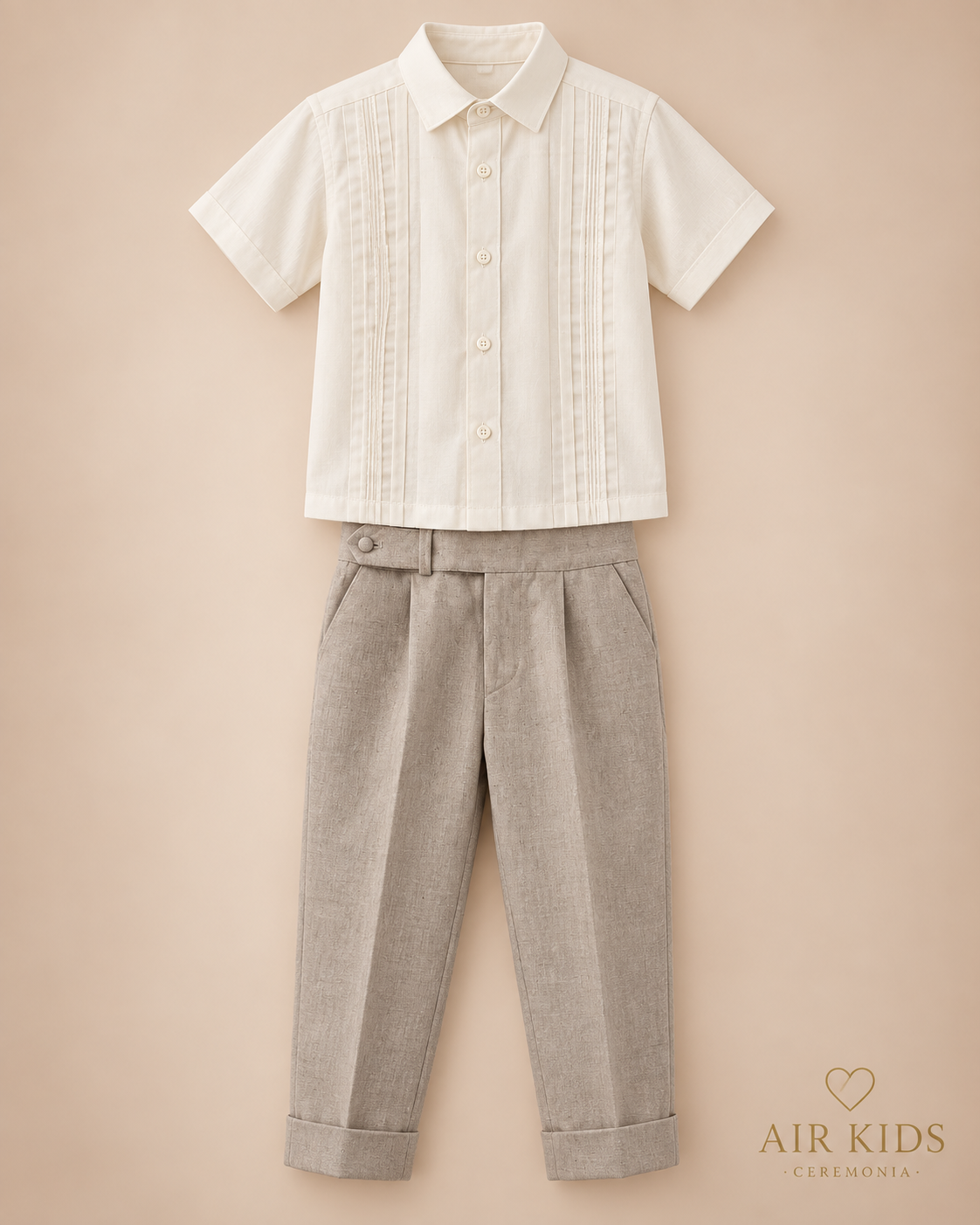 Conjunto de Ceremonia para Niño 2pz IXCHEL 00249 Talla 4 Años