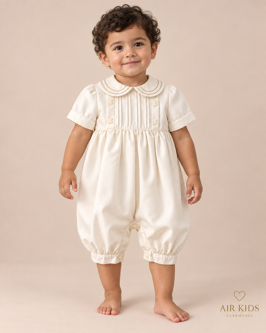 Traje para Bautizo Niño Ozi 9299-24 Talla 24 Meses