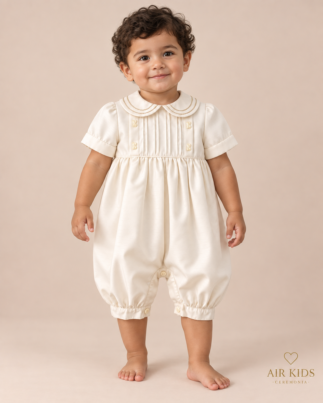 Traje para Bautizo Niño Ozi 9299-24 Talla 24 Meses