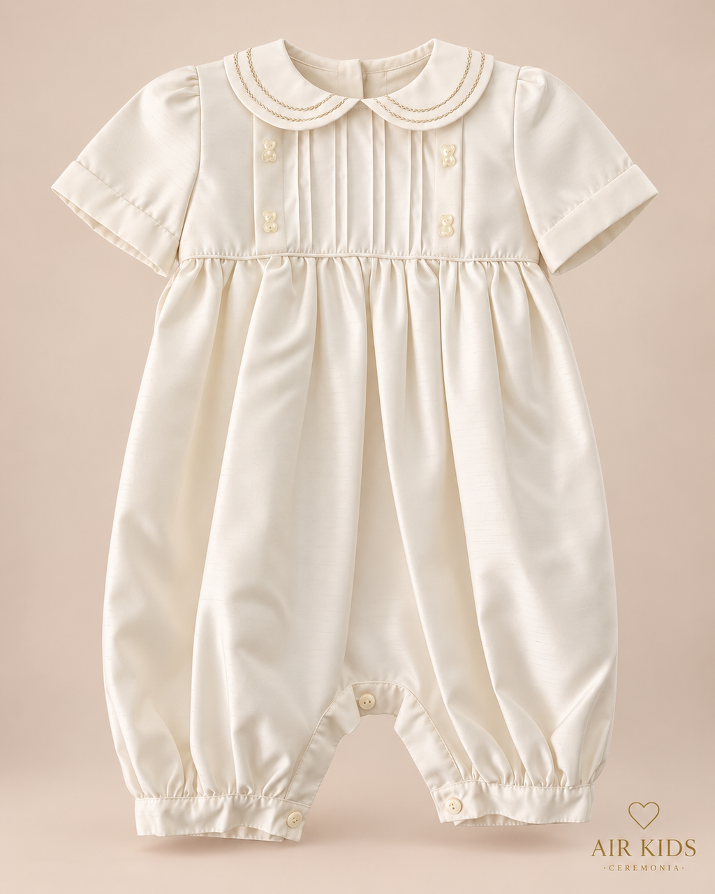 Traje para Bautizo Niño Ozi 9299-24 Talla 24 Meses