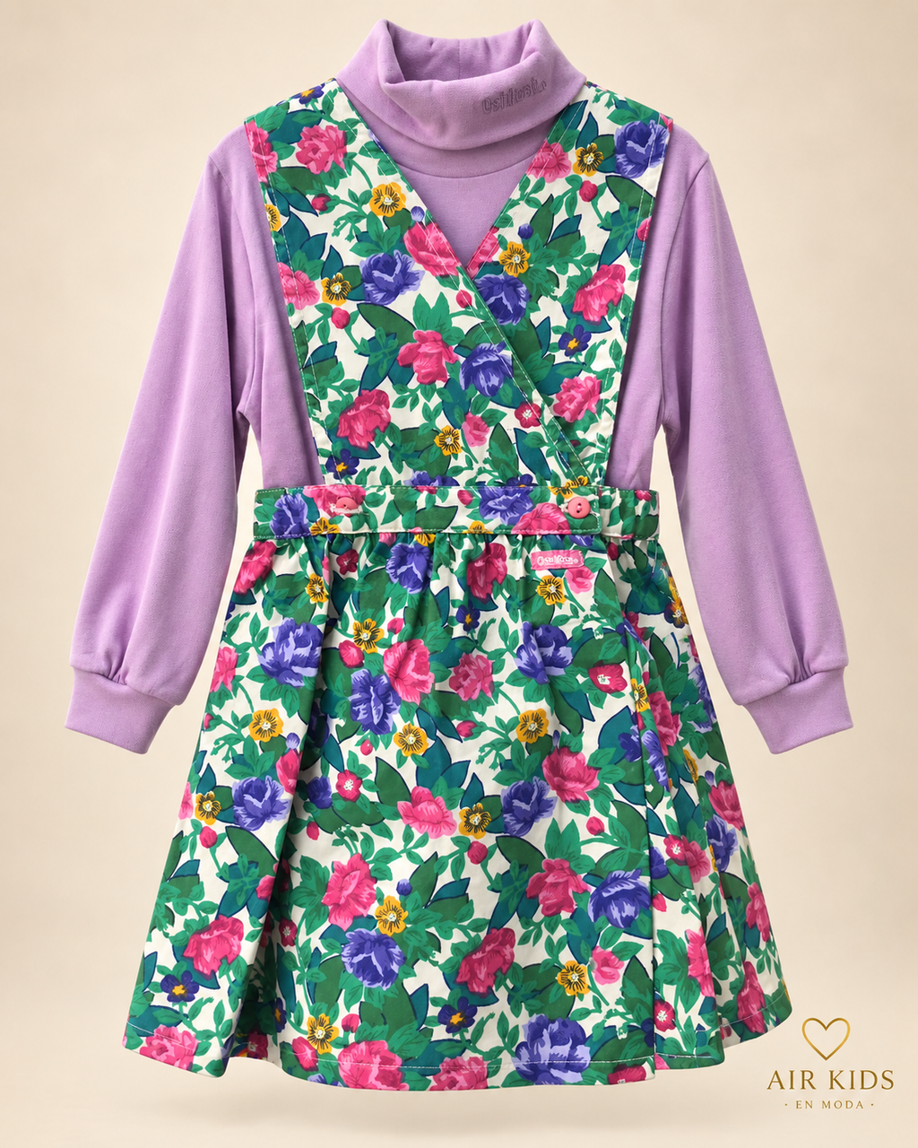 Conjunto para niña 2 pzas 6793 Talla 4 años