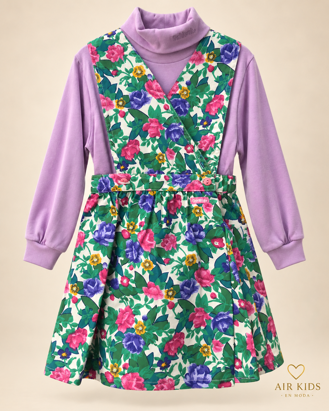 Conjunto para niña 2 pzas 6793 Talla 4 años