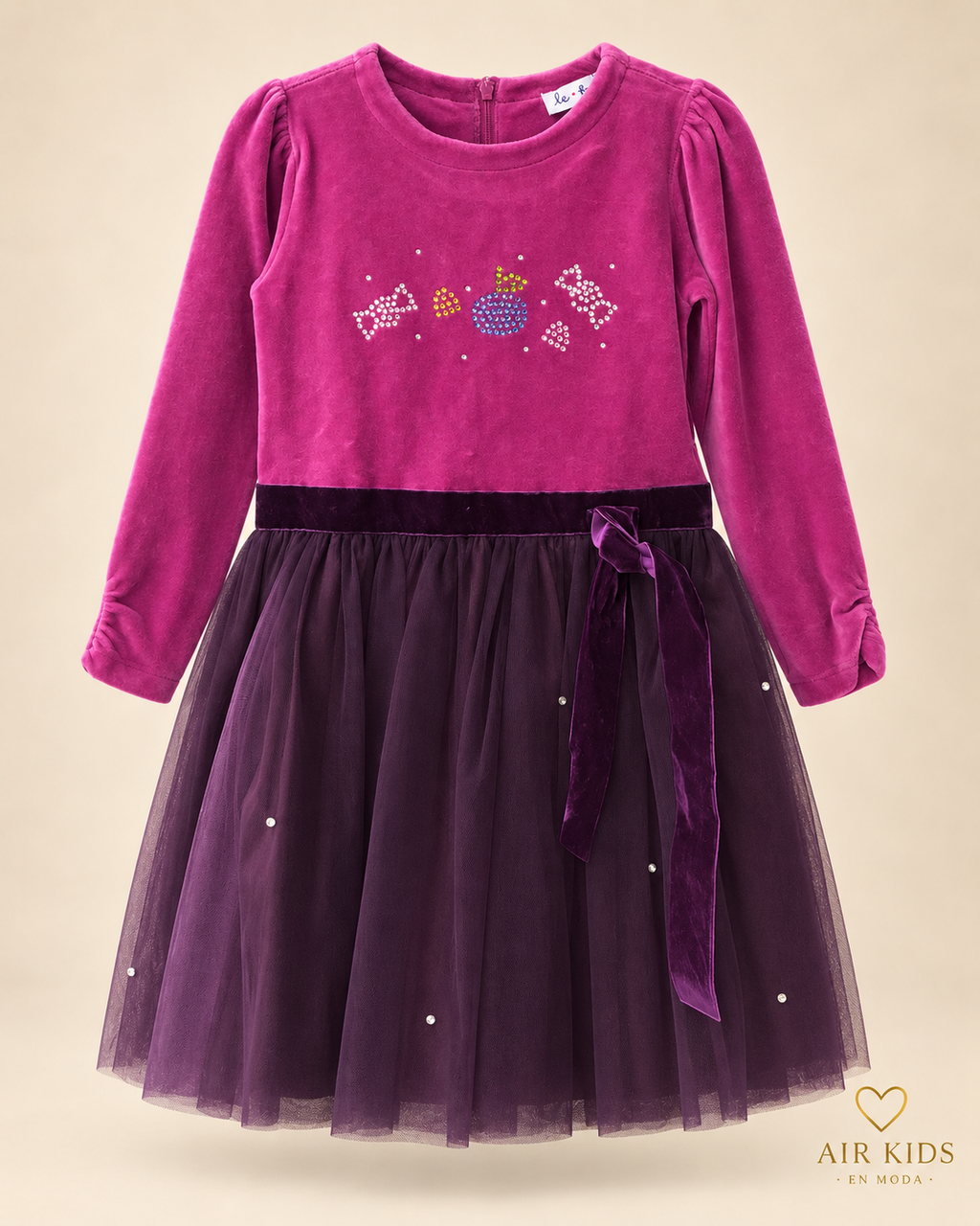 Vestido para niña 1 pza 1124503 talla 4 años
