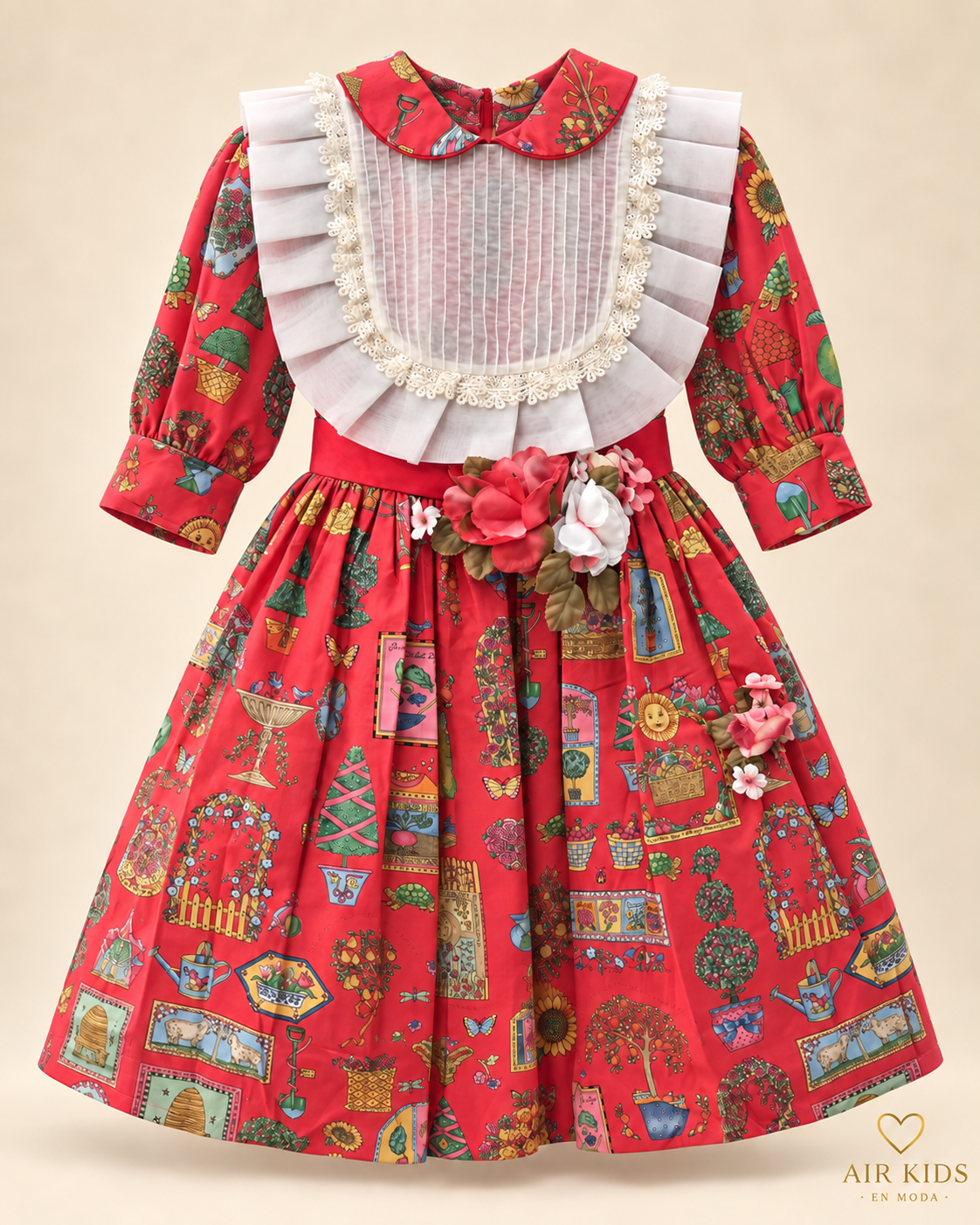 Vestido para niña 1pza 656 Talla 8 años
