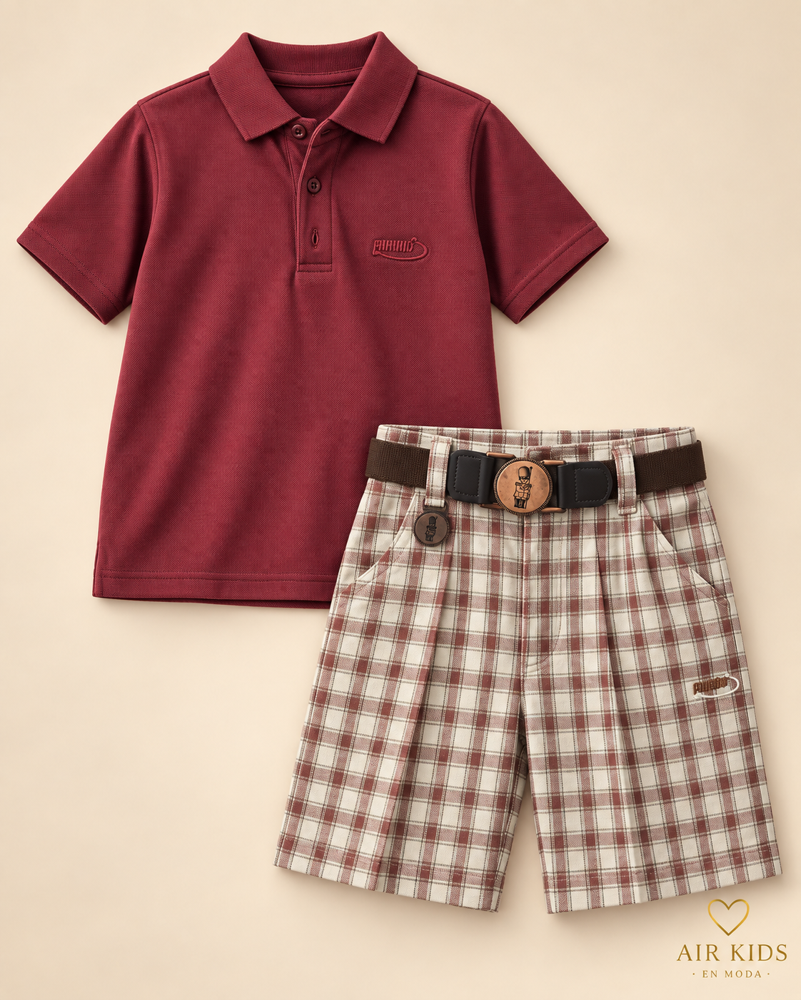 Conjunto para niño 2 pzas 3657 Talla 6 años
