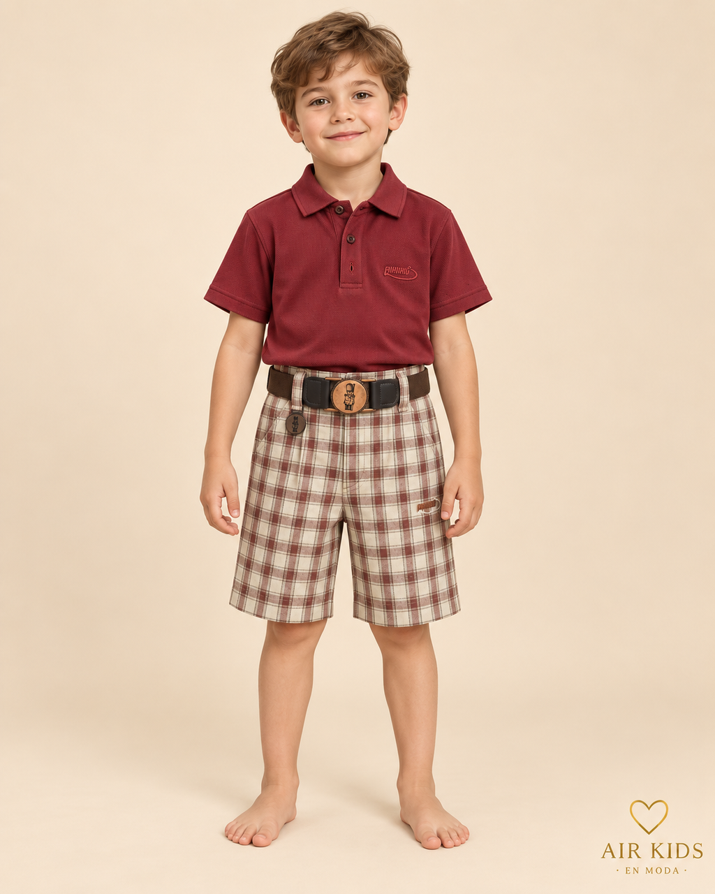 Conjunto para niño 2 pzas 3657 Talla 6 años