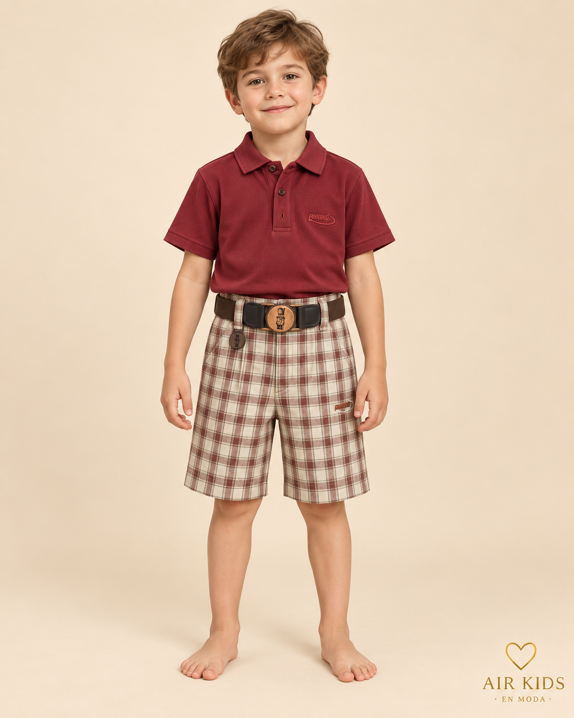 Conjunto para niño 2 pzas 3657 Talla 6 años