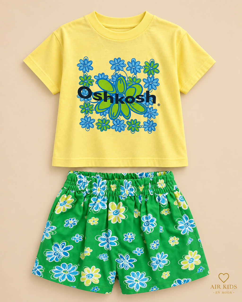 Conjunto para niña 2pzas 3941-3 Talla 3 años