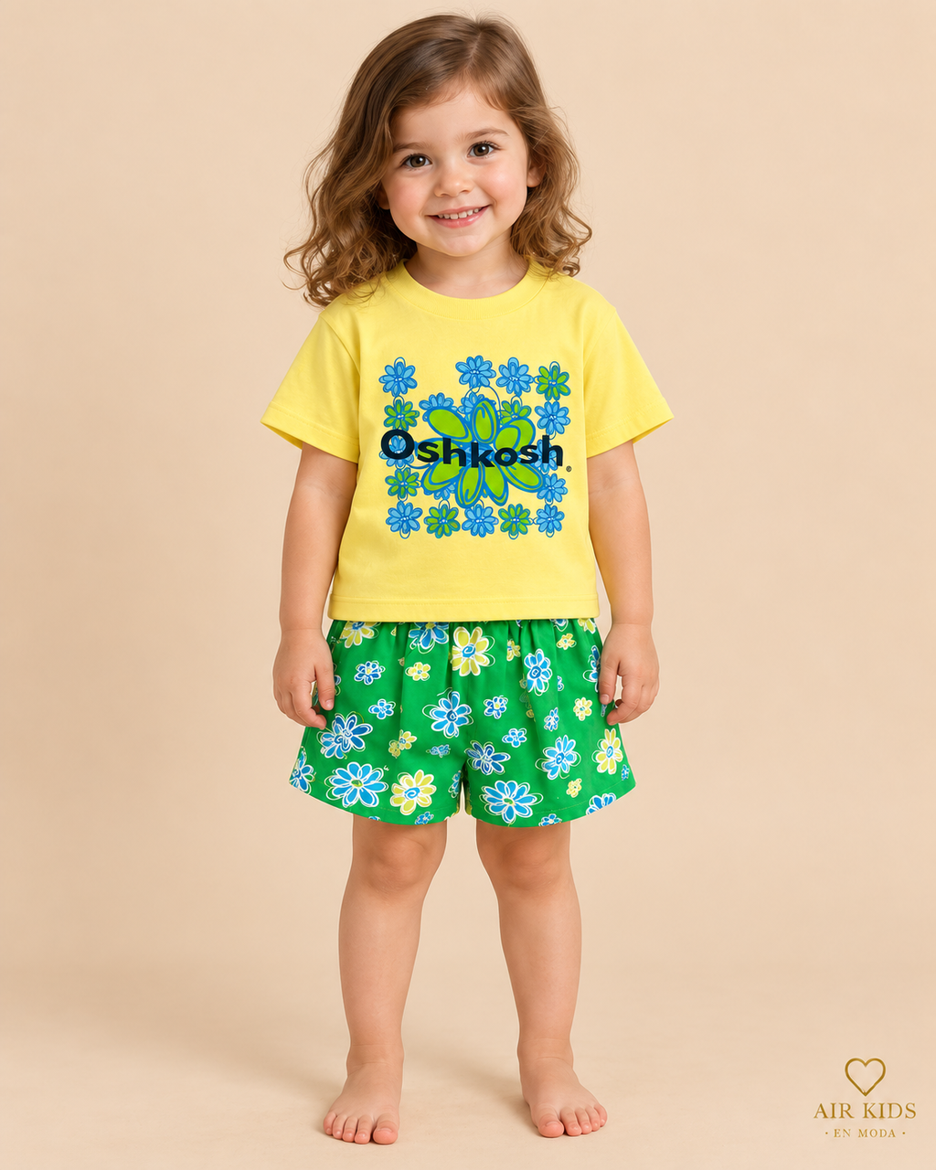 Conjunto para niña 2pzas 3941-3 Talla 3 años