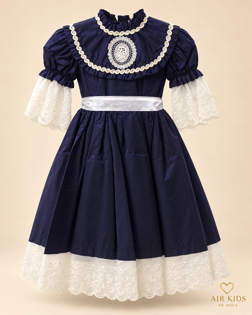 Vestido de fiesta para niña 509 Talla 9 años