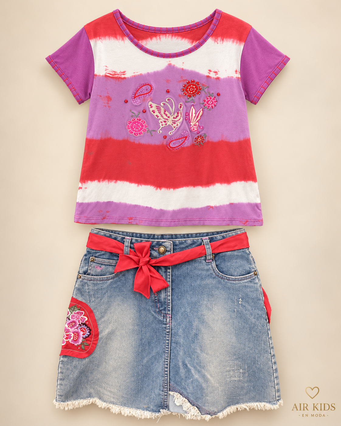 Conjunto de 2pz para Niña Bianni 30860 Talla 14 Años