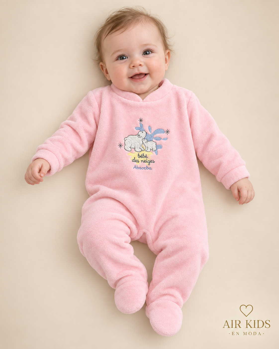 Mameluco para niña 6217-6 Talla 6 meses