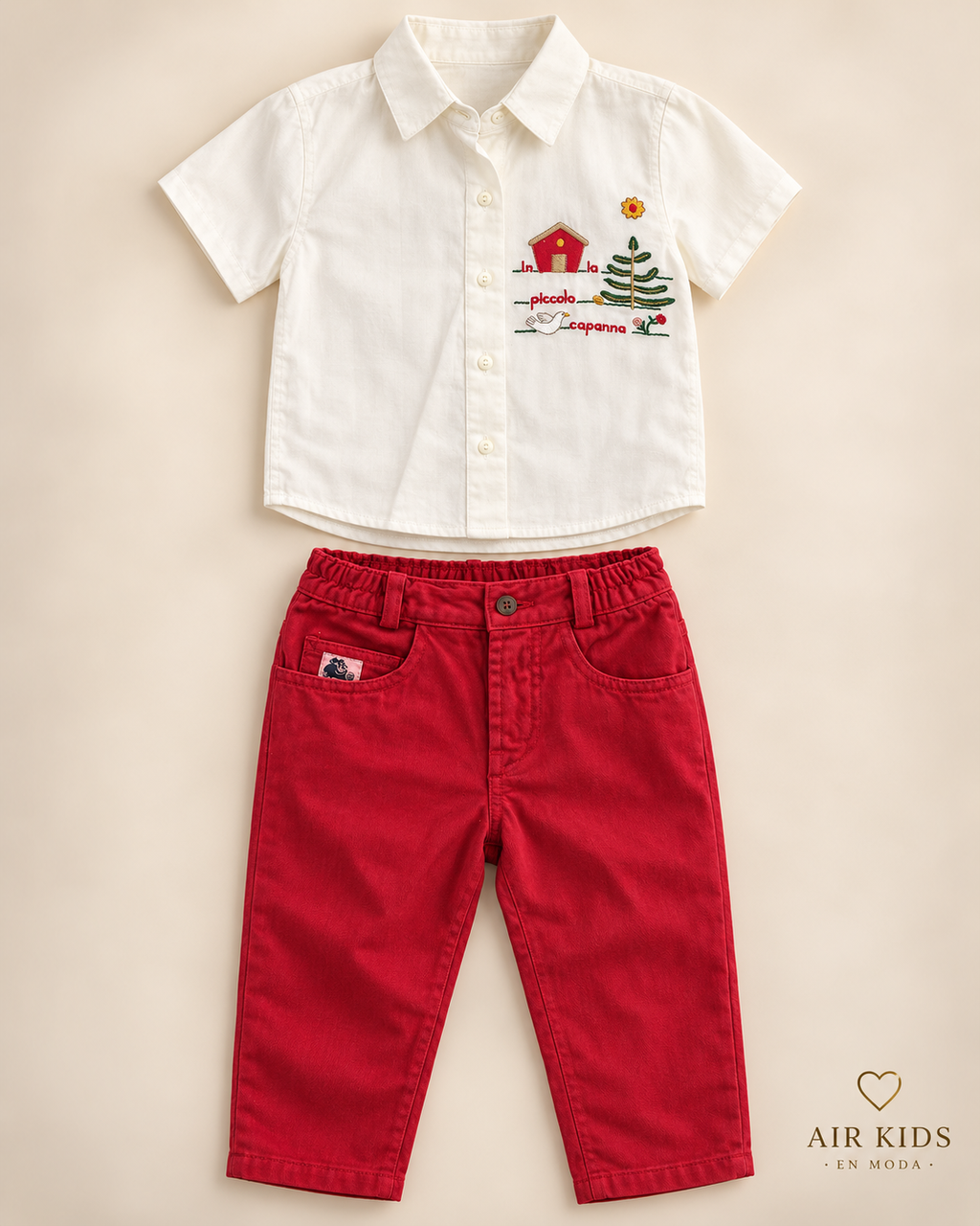 Conjunto 2pzas para niño 517432-2 Talla 2 años
