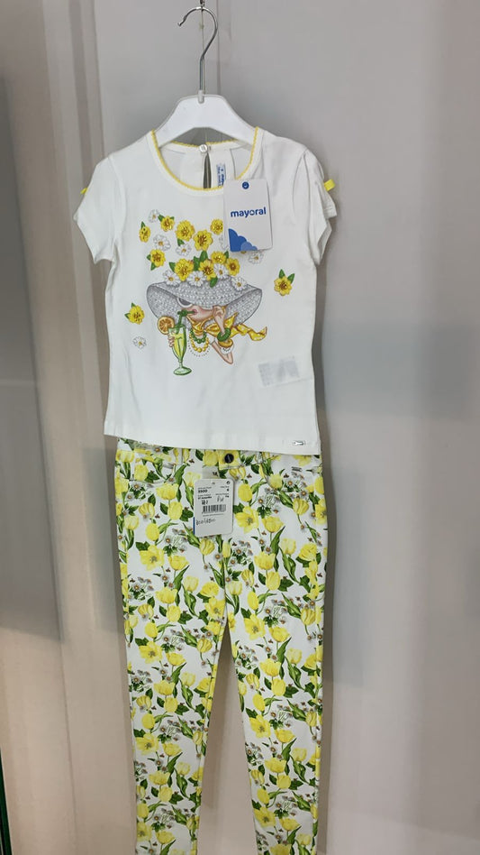 Conjunto de 2pz para Niña Mayoral 3010-55 Talla 6 Años