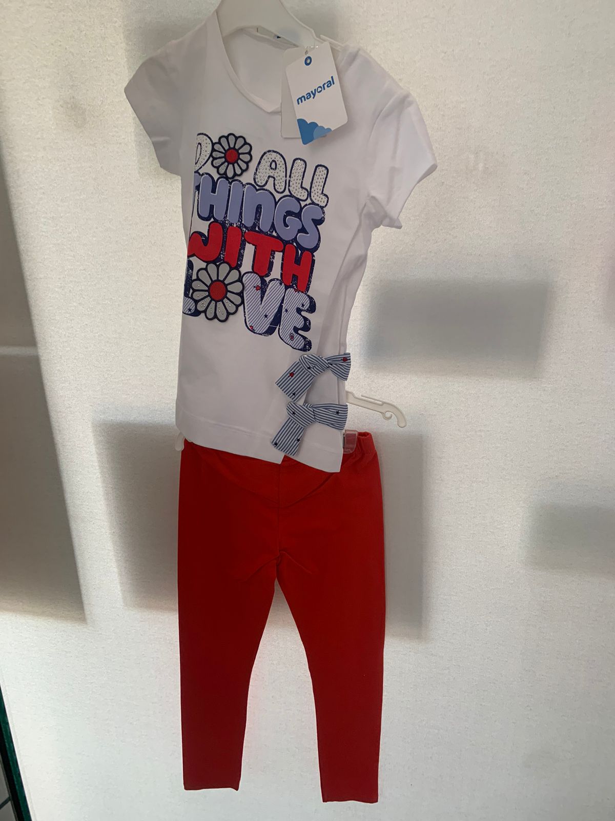 Conjunto de 2pz para Niña Mayoral 3703-90 Talla 6 Años