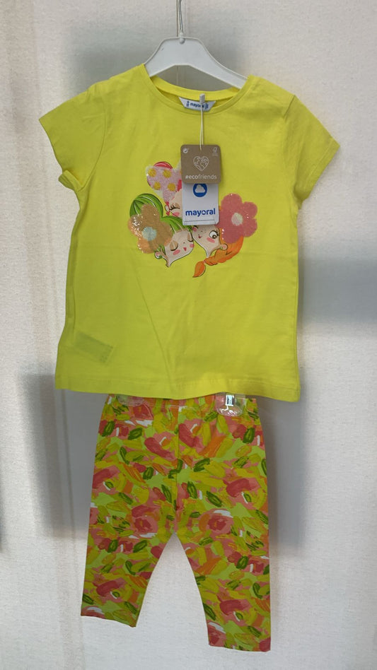 Conjunto de 2pz para Niña Mayoral 3766-36 Talla 6 Años