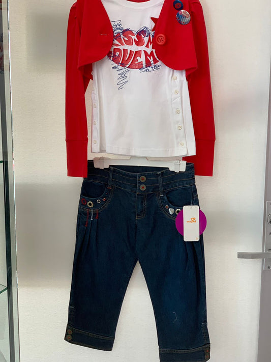 Conjunto de 3pz para Niña Mayoral 6055-59 Talla 10 Años
