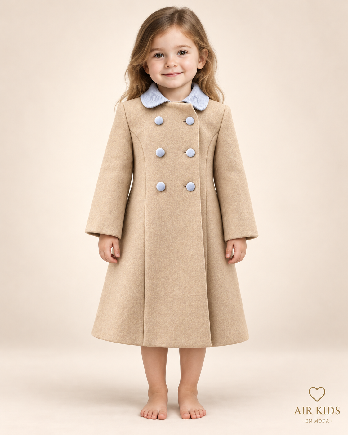 Abrigo para niña