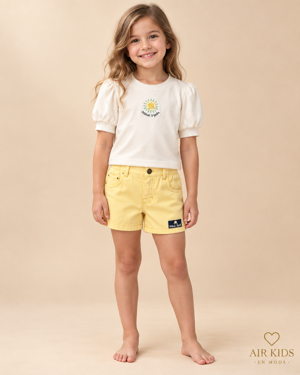 Conjunto de 2 pzas para niña 04080 Talla 6x