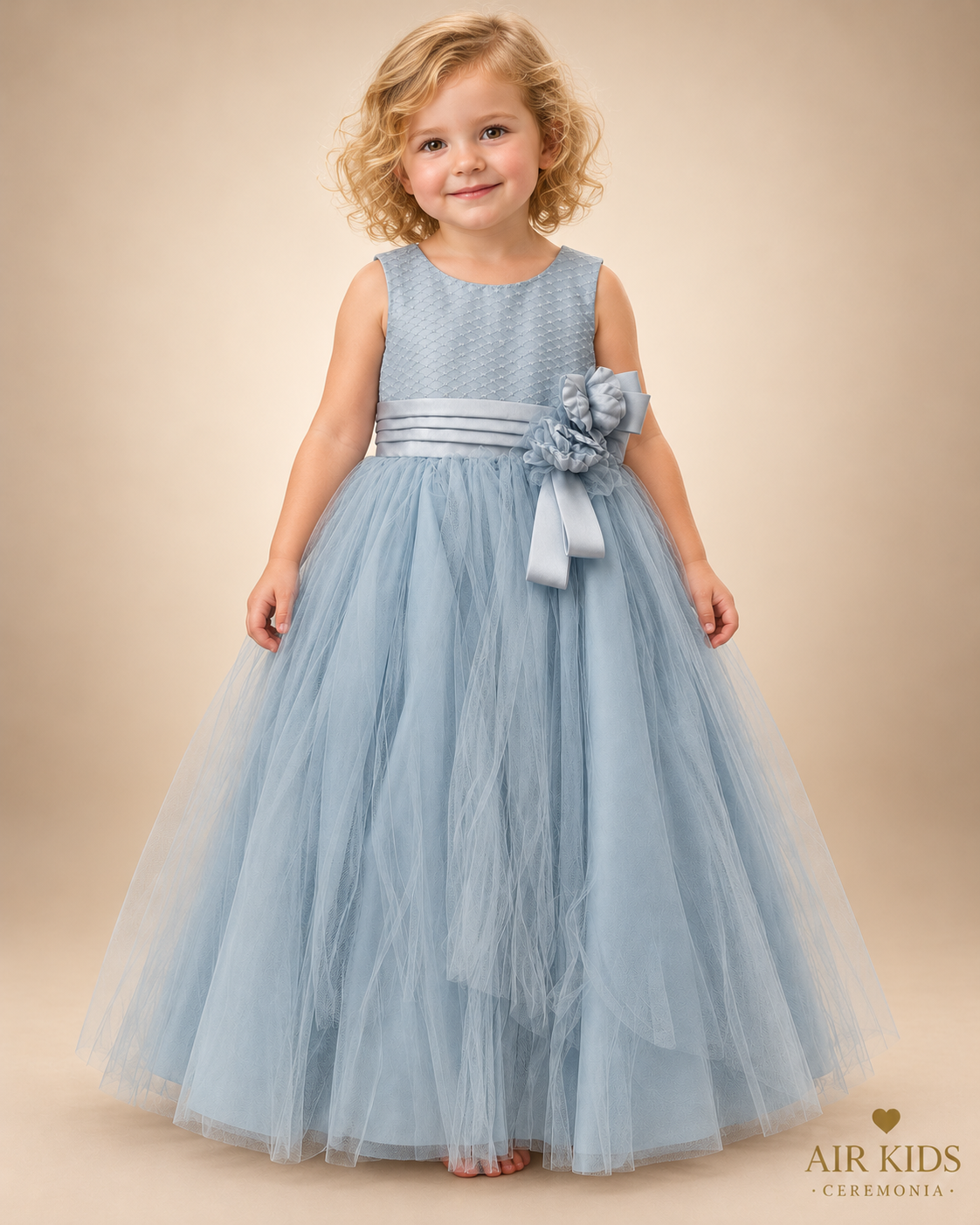 Vestido de Fiesta para Niña 22-018 Talla 3 Años