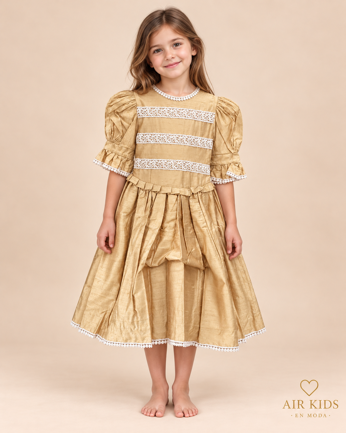 Vestido para Niña Betty Cat`s ST-851 Talla 2 Años