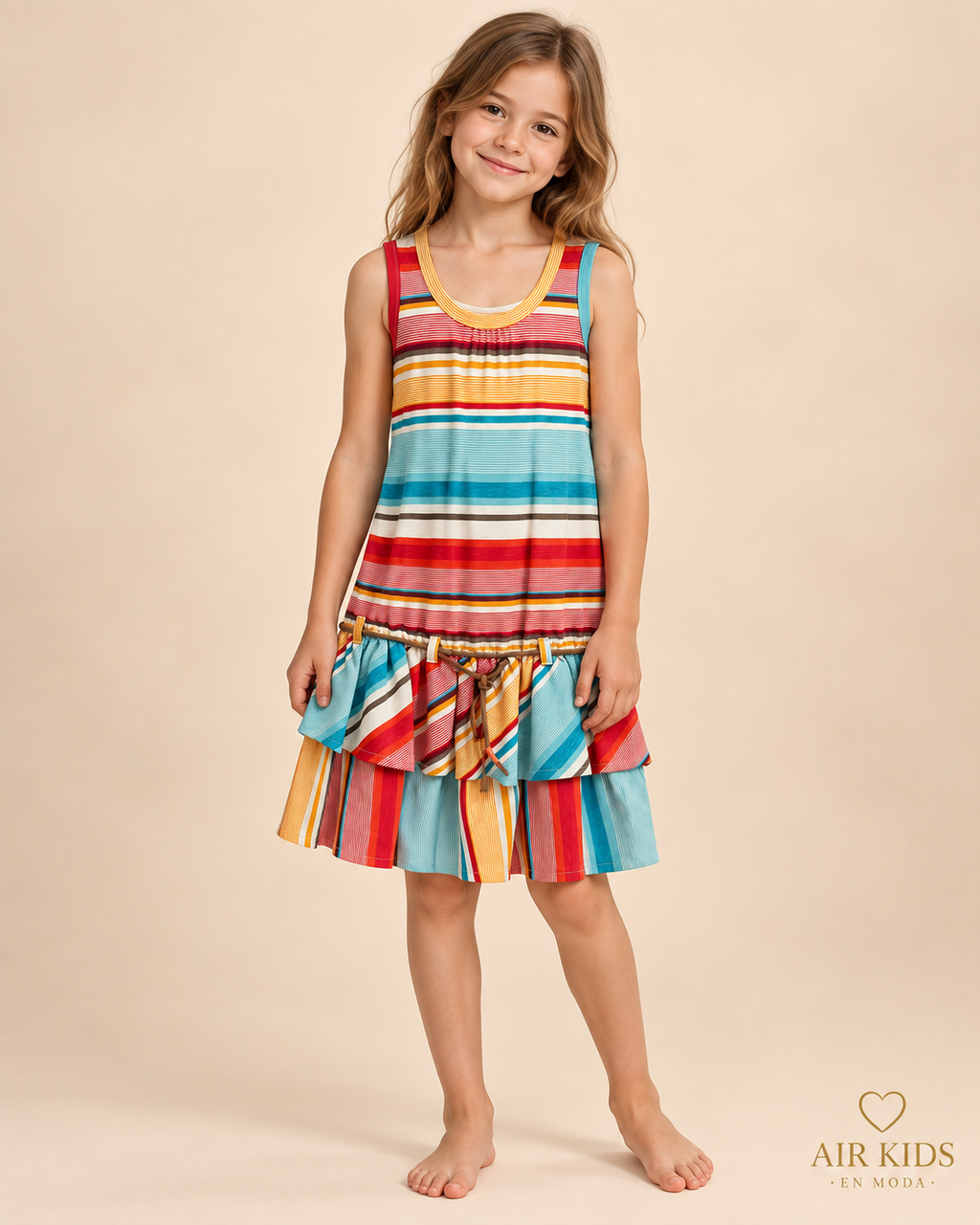 Vestido para niña 3961 Talla 8 años