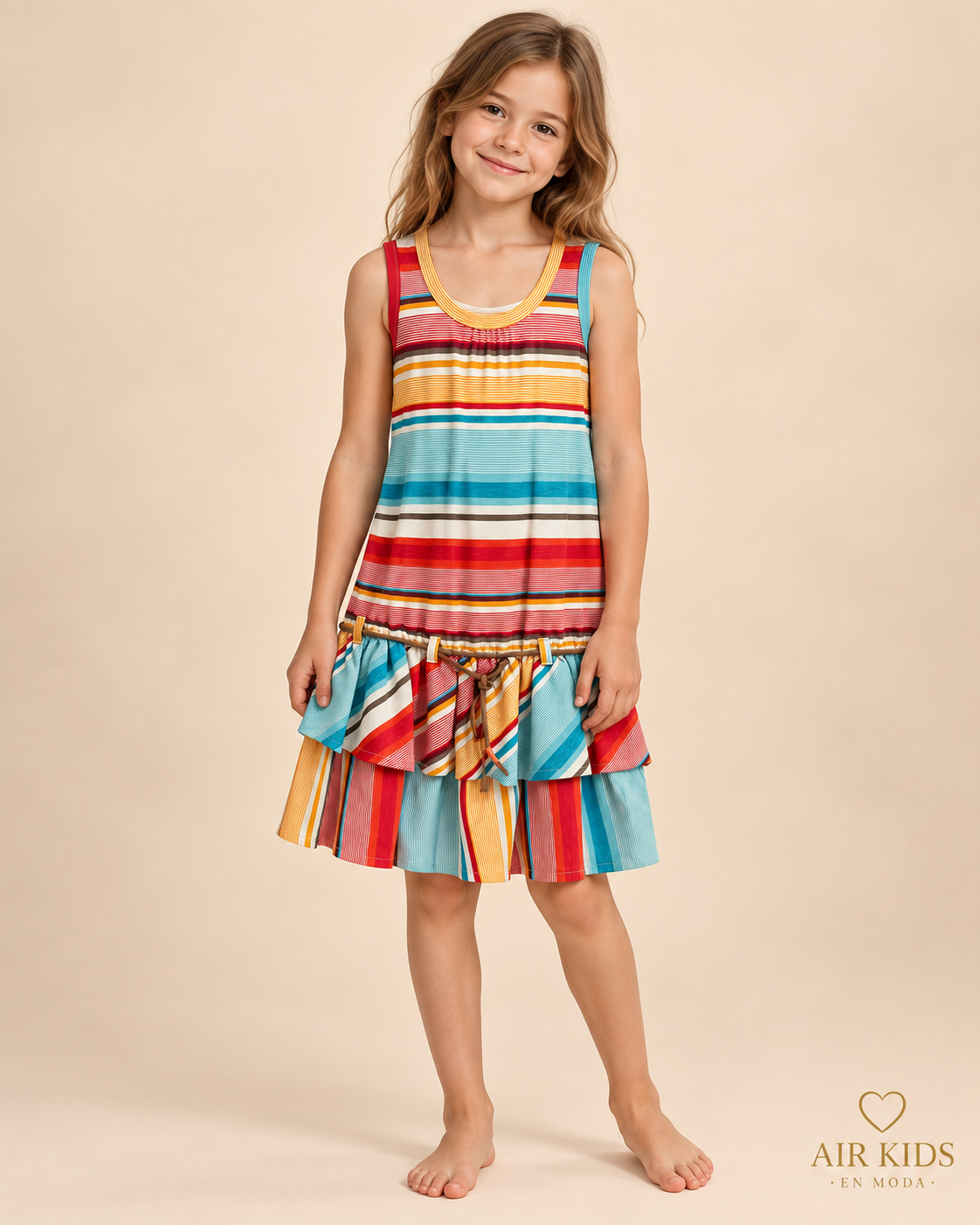 Vestido para niña 3961 Talla 8 años