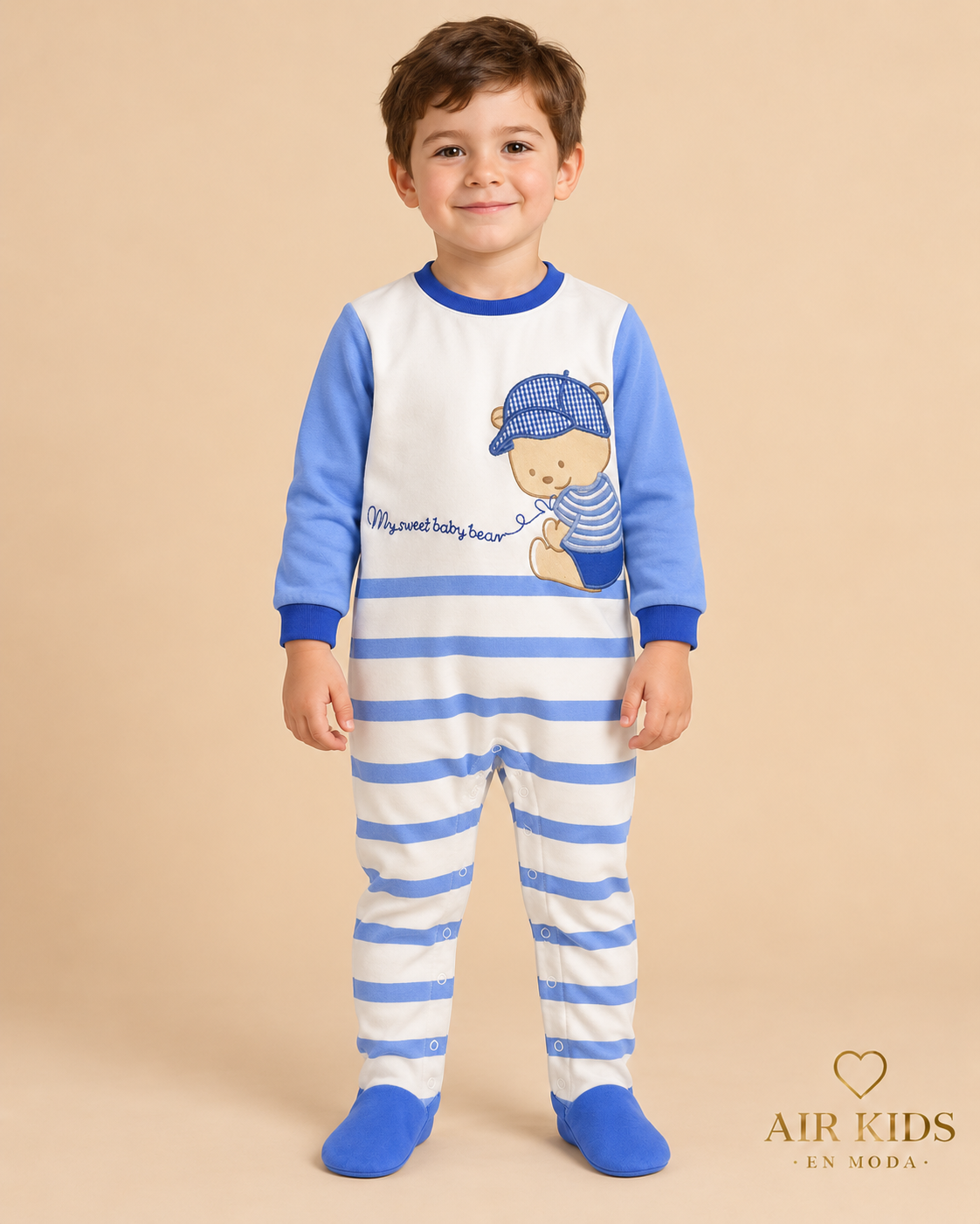Mameluco para niño 1726 Talla 4-6 años