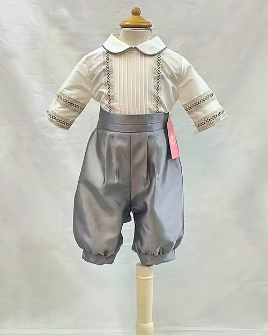 Ropón de Bautizo para Niño Puebla