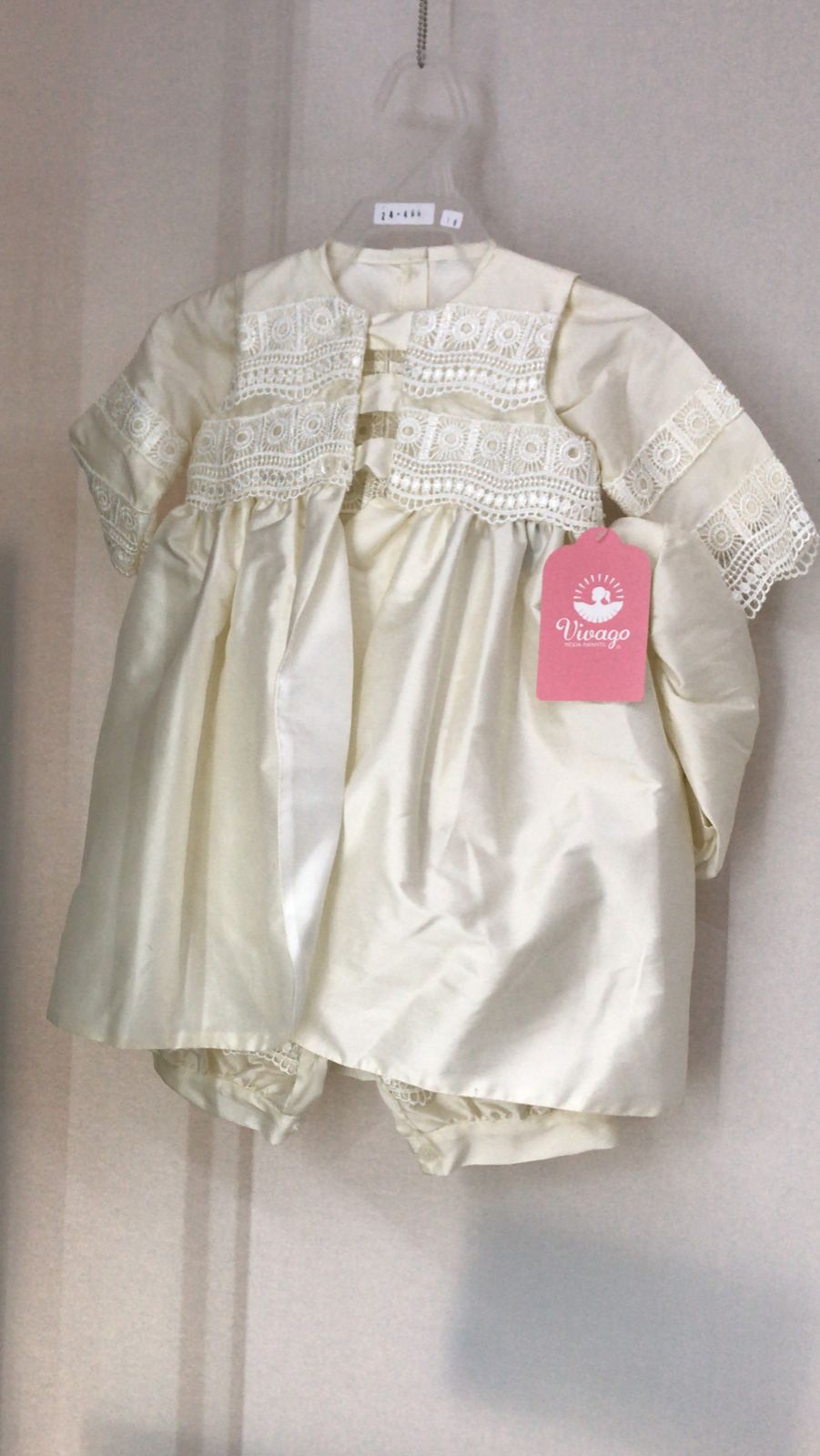 Ropon para Bautizo Niño 24-466 Talla 18 meses