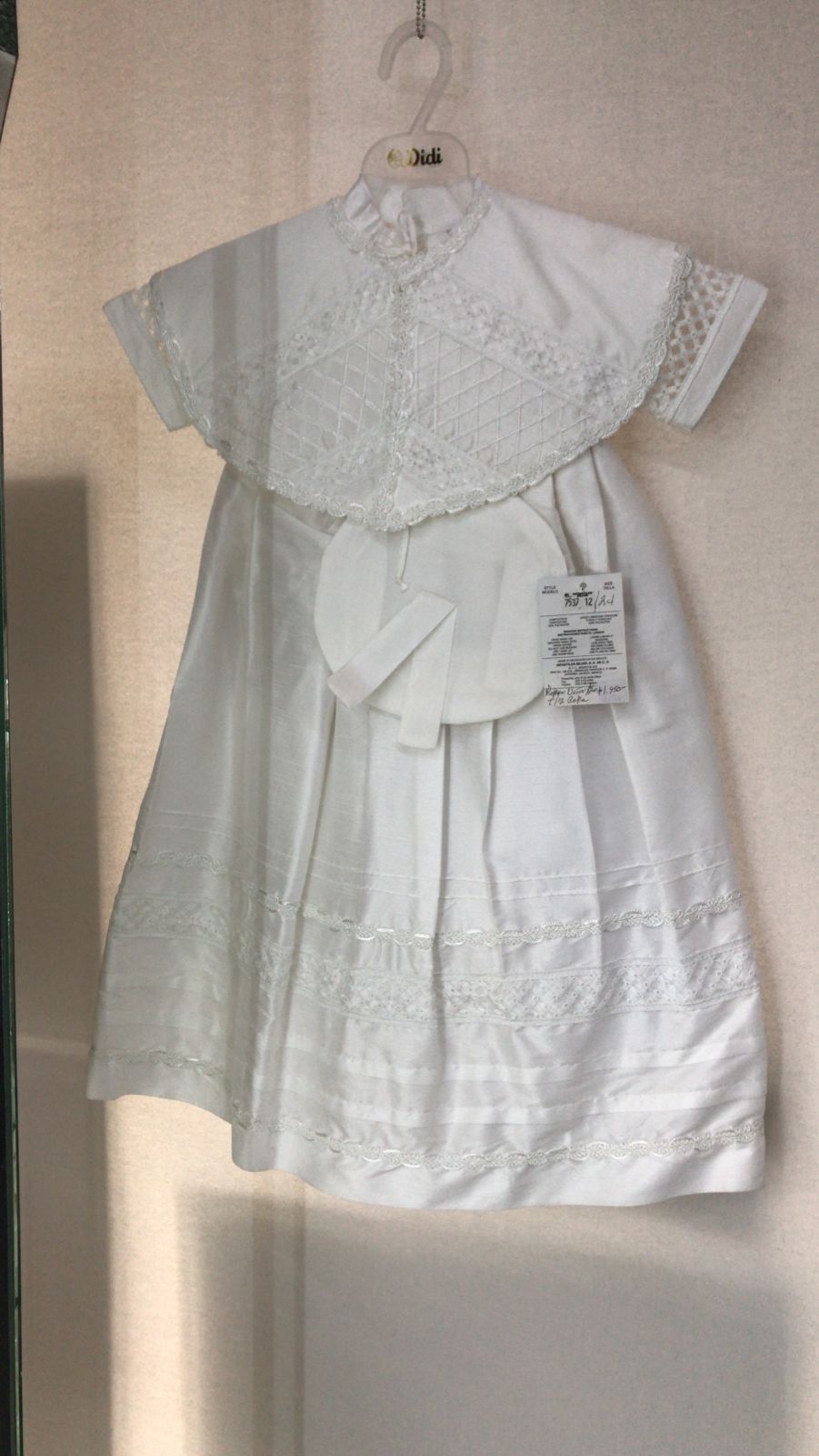 Ropon para Bautizo Niño Didi 7537-12 Talla 12 Meses