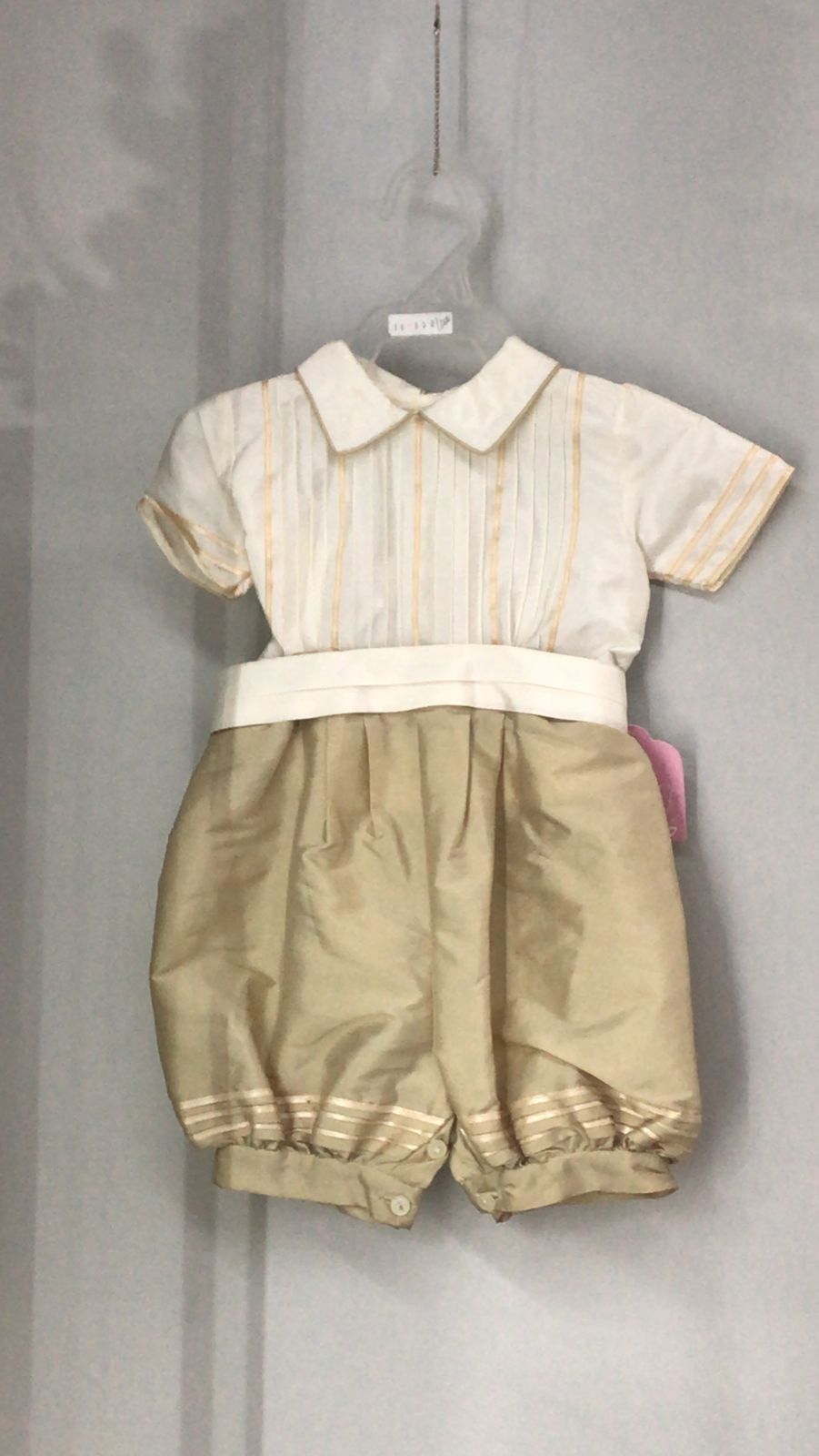 Traje de Bautizo Niño 16-850 Talla 12 Meses