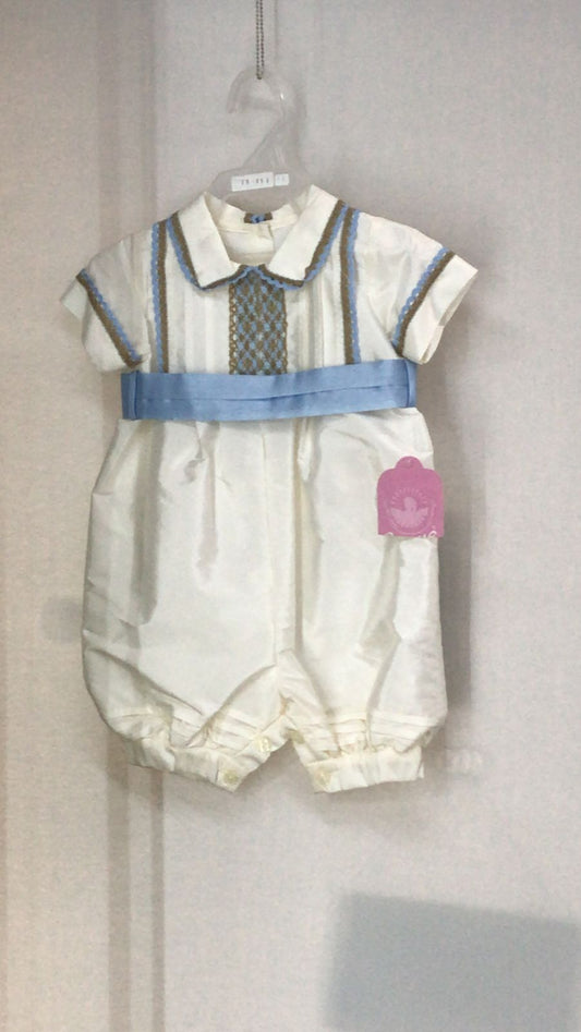 Traje de Bautizo Niño 19-851 Talla 24 Meses