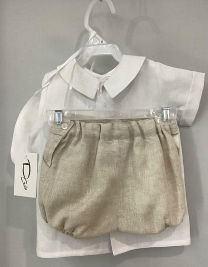 Traje de Bautizo para Niño 286 Talla 18 Meses