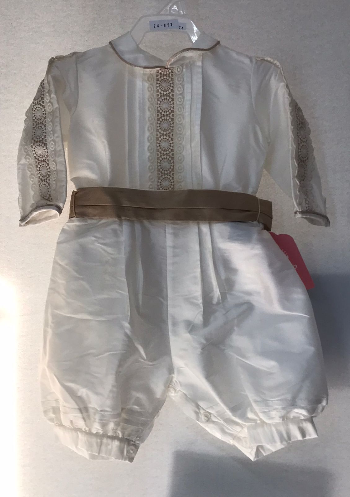 Traje de Ceremonia para Niño 24-853 Talla 24 Meses