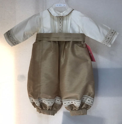 Ropón de bautizo para niño en Puebla