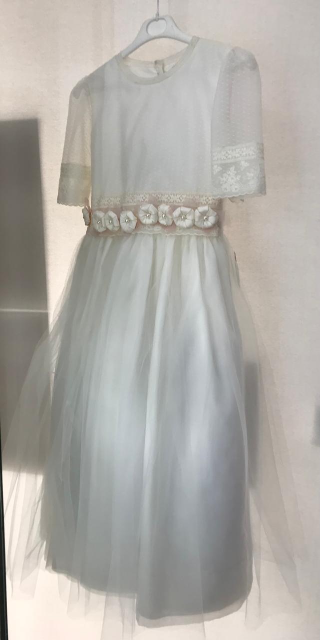Vestido de Primera Comunion para Niña 19-902 Talla 12 Años