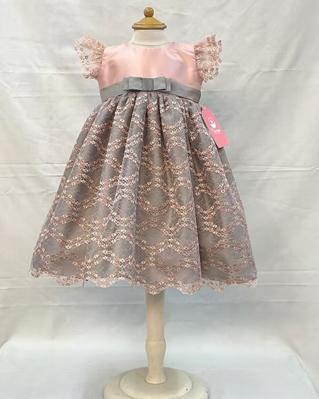 Vestido de Fiesta para Niña 23-712 Talla 2 años