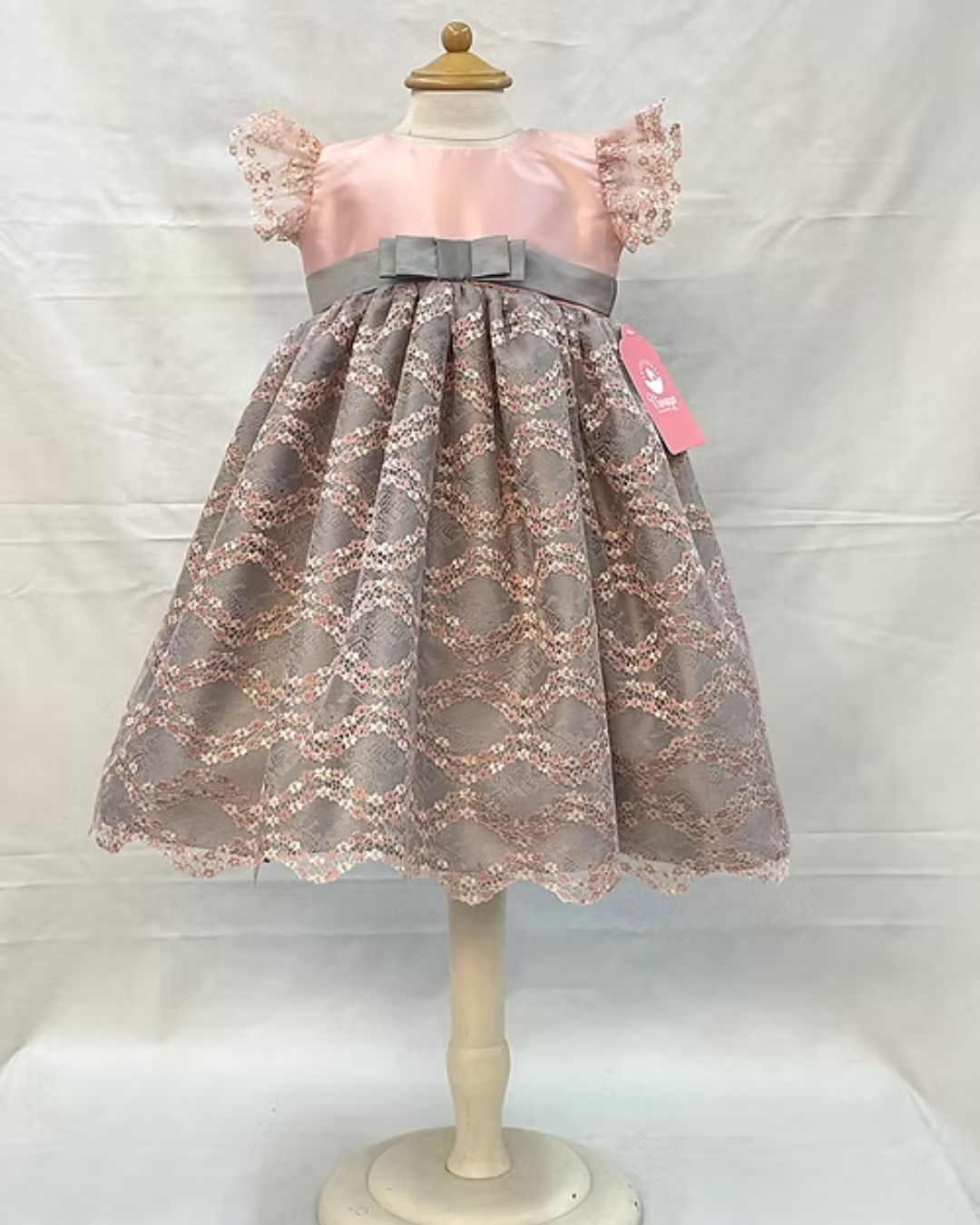 Vestido de Fiesta para Niña 23-712 Talla 2 años