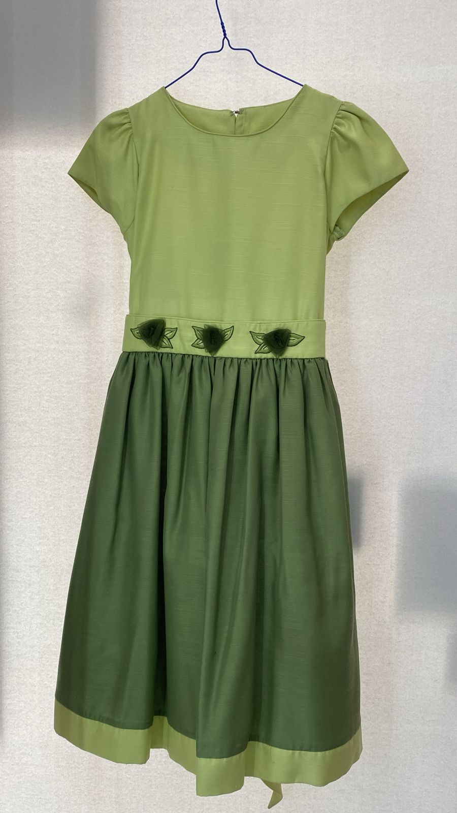 Vestido con Corona de Fiesta para Niña Jessy Franz 0042-V Talla 8 Años